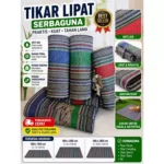 Tikar Lipat Waterproof Anti Air Semua Ukuran 100x200 180x200 180x300 untuk Piknik Camping Outdoor Indoo